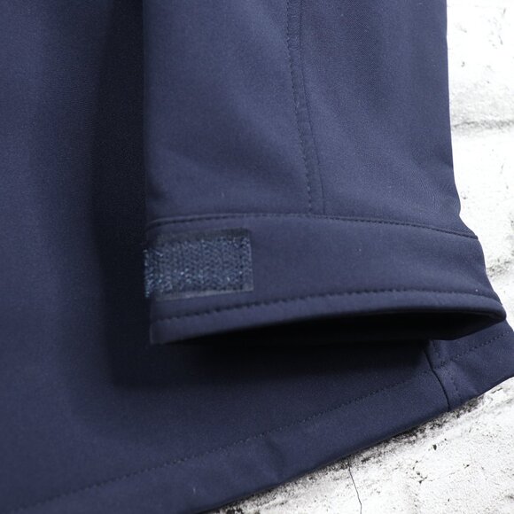 Men's Seasonal Jacket Soft Shell Stand Up Collar Navy Blue Size XL-XXl Golf - Picture 6 of 14